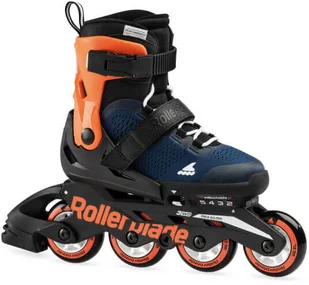 Rollerblade Microblade Midnight Blue / Warm Orange 2021 - Rolki - miniaturka - grafika 1