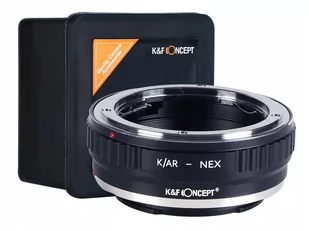 K&F Adapter Konica AR KONIKA na Sony E / NEX - Paski, szelki, uprzęże foto - miniaturka - grafika 1