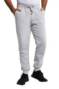 JP 1880 Męska bluza Jay-PI Sweat, elastyczny ściągacz, nowoczesny krój, do 8 XL spodnie, szary melanż, L - Bluzy męskie - miniaturka - grafika 1