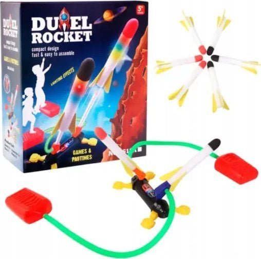 Świecąca podwójna wyrzutnia rakiet Bezpieczne zakupy! Szybka wysyłka! oryginalne, zaplombowane pudełko!