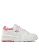 Buty dla dziewczynek - Lacoste Sneakersy 7-48SUJ0004 Biały - miniaturka - grafika 1