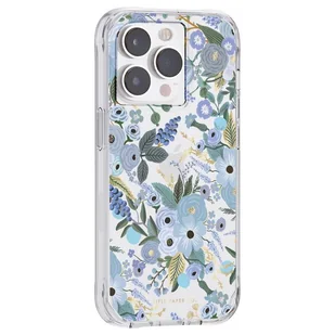 Rifle Paper Clear - Etui iPhone 14 Pro (Garden Party Blue) - Etui i futerały do telefonów - miniaturka - grafika 2