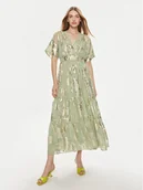 Sukienki - YAS Sukienka koktajlowa Dasha 26032865 Zielony Regular Fit - miniaturka - grafika 1