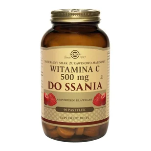 Solgar Witamina C 500mg 90 szt. - Witaminy i minerały - miniaturka - grafika 1