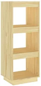 Półki do salonu - Naturalny sosnowy regał z 3 półkami F3-C92 - miniaturka - grafika 1