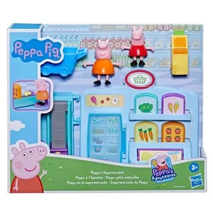 Hasbro Zabawka Świnka Peppa Supermarket F4410 - Figurki dla dzieci - miniaturka - grafika 1
