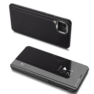 Clear View Case futerał etui z klapką Samsung Galaxy M33 5G czarny - Etui i futerały do telefonów - miniaturka - grafika 1