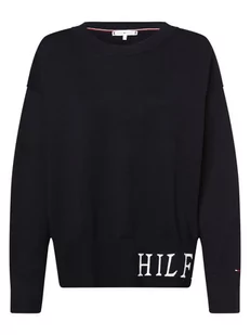 Tommy Hilfiger - Sweter damski, niebieski - Swetry damskie - miniaturka - grafika 1