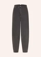 Spodnie damskie - Ichi Spodnie Ihkate Denim W Stylu Jeansowym grau - ICHI - miniaturka - grafika 1