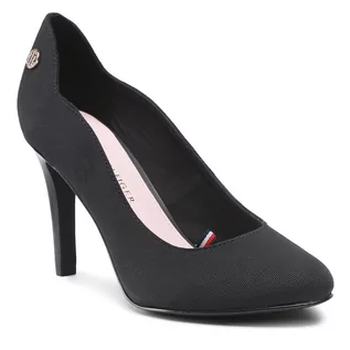 Czółenka - Szpilki TOMMY HILFIGER - Essential Th High Heel Pump FW0FW06345 Black BDS - grafika 1