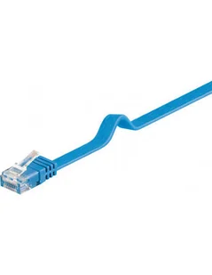 Pro LAN UTP CAT 6 Flat - Blue - 5m 4040849964268 - Kable miedziane - miniaturka - grafika 1