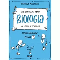 Pomoce naukowe - Biologia. Graficzne karty pracy dla liceum i technikum. Poziom podstawowy. Zestaw 1 - miniaturka - grafika 1