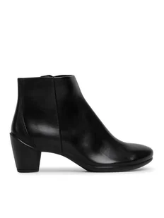 ECCO Botki Sculptured 45 23048301001 Czarny - Botki damskie - miniaturka - grafika 1
