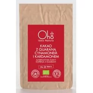 Pojemniki na przyprawy - Oho Bambuczi Kakao z guaraną, cynamonem i kardamonem BEZGLUTENOWE BIO 100 g OHO BAMBUCZI 000-76A4-21515 - miniaturka - grafika 1