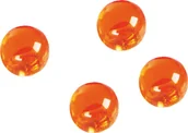 Pinezki - MAGNETOPLAN Pinezka magnetyczna magnesy piłka 14 mm 4szt pomar 1666044 - miniaturka - grafika 1