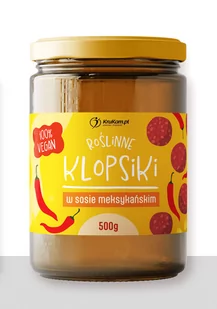 Roślinne klopsiki w sosie meksykańskim 500g - Szybkie dania obiadowe - miniaturka - grafika 1