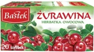 Herbata - HERBATA BASTEK 20TB SUSZONA ŻURAWINA 40G - miniaturka - grafika 1