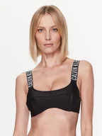 Stroje kąpielowe - Calvin Klein Swimwear Góra od bikini KW0KW01968 Czarny - miniaturka - grafika 1
