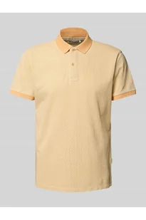 Koszulka polo o kroju slim fit z detalem z logo model EDMON - Blend - Koszulki męskie - miniaturka - grafika 1