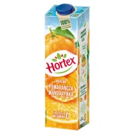 Soki i napoje niegazowane - Hortex Nektar pomarańcza mandarynka 1 l - miniaturka - grafika 1