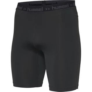 Spodnie sportowe męskie - Spodenki termoaktywne piłkarskie dla dorosłych Hummel First Performance Tight - grafika 1