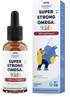 Witaminy i minerały - Osavi - Super Strong Omega Kids, 1160mg Omega 3, Cytryna, Płyn, 50 ml - miniaturka - grafika 1