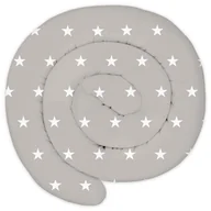 Poduszki do karmienia - XXL łóżko wąż poduszka na łóżko poduszka do karmienia rolka na łóżko poduszka dekoracyjna łóżko brzeg wąż ręcznie robiona 100% bawełna białe gwiazdk.. - miniaturka - grafika 1