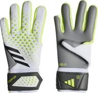 Piłka nożna - Rękawice bramkarskie adidas Predator League Gloves biało-szare IA0879-10 - miniaturka - grafika 1