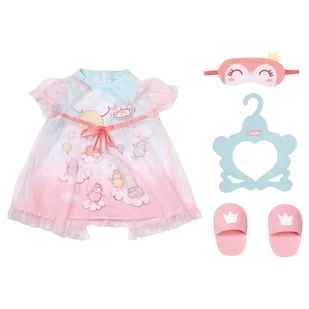 Baby Annabell Sweet Dreams Ubranko Dla Lalki Komplet Do Spania Koszula Nocna Pidżamka Kapcie Opaska Na Oczy - Akcesoria dla lalek - miniaturka - grafika 1
