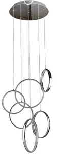 Azzardo Lampa Wisząca Zwis LED 1pł OLIMP MP65013-6 AZZMP65013-6 - Lampy sufitowe - miniaturka - grafika 1