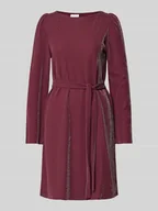 Sukienki - Sukienka mini z dekoltem w łódkę model ‘ELEINAS’ - miniaturka - grafika 1