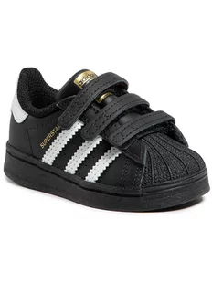 Adidas Buty Superstar Cf I EF4843 Czarny - Trampki męskie - miniaturka - grafika 1