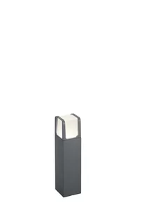 Trio Leuchten lampa zewnętrzna lampa ścienna, aluminium, zintegrowane, 6 W, antracyt, 14.4 x 10 x 20 cm, 10  x  10  x  40 cm 522160142 Ebro - Lampy ogrodowe - miniaturka - grafika 2