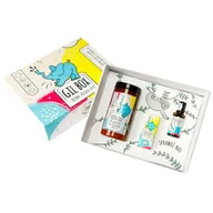 Kosmetyki kąpielowe dla dzieci - Zestaw Sio Gilu, sól do kąpieli, 560 g + olejek do twarzy i ciała, 30 ml + olejek do aromaterapii, 15 ml - miniaturka - grafika 1