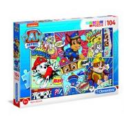 Puzzle - Clementoni Puzzle 104 Paw Patrol - miniaturka - grafika 1