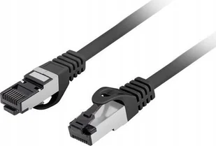 Lanberg Patchcord Lanberg S/FTP kat.8.1 2m LSZH CU fluke passed czarny - Patchcordy - miniaturka - grafika 1