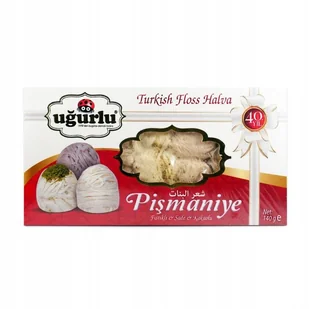 Halva cocoa / vanilla / pistachios UGURLU 140 g - Chałwa - miniaturka - grafika 1