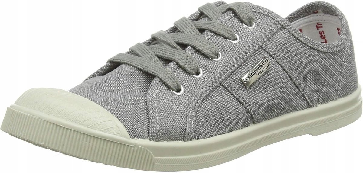 LES TROPEZIENNES SZARE TRAMPKI DZIECIĘCE MATERIAŁOWE Z DROBINKAMI 30 3DA