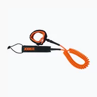 Deski SUP i akcesoria - Leash do deski SUP JOBE SUP Leash Coil 10FT orange - miniaturka - grafika 1