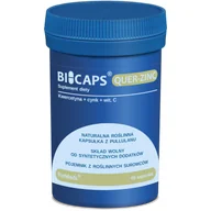 Witaminy i minerały - ForMEDS BICAPS QUER-ZINC Kwercetyna Cynk i Witamina C (60 kaps) FMS-146 - miniaturka - grafika 1