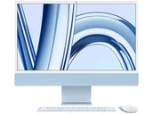 Elektronika OUTLET - OUTLET - Komputer All-in-One APPLE iMac 24 Retina 4.5K M3/8GB/256GB SSD/10C GPU/macOS Niebieski MQRQ3ZE/A - miniaturka - grafika 1