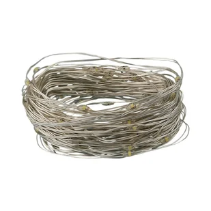 Lampki wewnętrzne łezki na druciku 0,9m 10 LED ciepła biel - Oświetlenie świąteczne - miniaturka - grafika 2