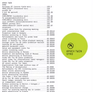 Syro CD) Aphex Twin - Muzyka elektroniczna Syro CD) Aphex Twin - Muzyka elektroniczna - miniaturka - grafika 1