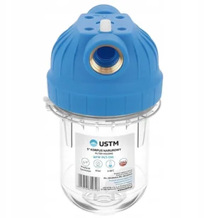 USTM korpus filtra 5" EMI podwójny oring 1" WFW1/5-EMI - Filtry do oczyszczaczy powietrza - miniaturka - grafika 1