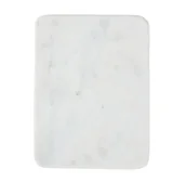 Deski do krojenia - Madam Stoltz Deska do krojenia biały marmur - miniaturka - grafika 1