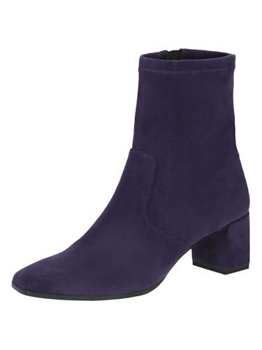 CAPRICE Damskie botki na obcasie 9-25354-41, Fioletowy stretch, 39 EU