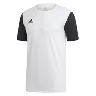 Piłka nożna - Adidas Koszulka Estro Jr DP3234 TS/white/black 152 - miniaturka - grafika 1
