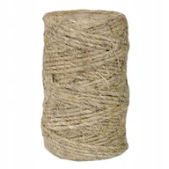 Półfabrykaty do biżuterii - Sznurek konopny pakowy 2mm 100g 30m - miniaturka - grafika 1
