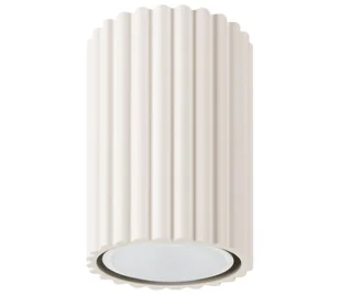 Sollux SL.1587 - Oświetlenie punktowe KARBON 1xGU10/10W/230V 10 cm kremowy - Lampy sufitowe - miniaturka - grafika 1