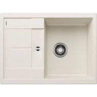 Zlewozmywaki - Zlewozmywak granitowy BLANCO Metra 45 S Compact Silgranit Delikatny biały 527103 - miniaturka - grafika 1